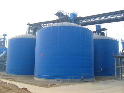 科尔沁水泥钢板库改造