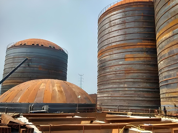 科尔沁焦粉钢板仓